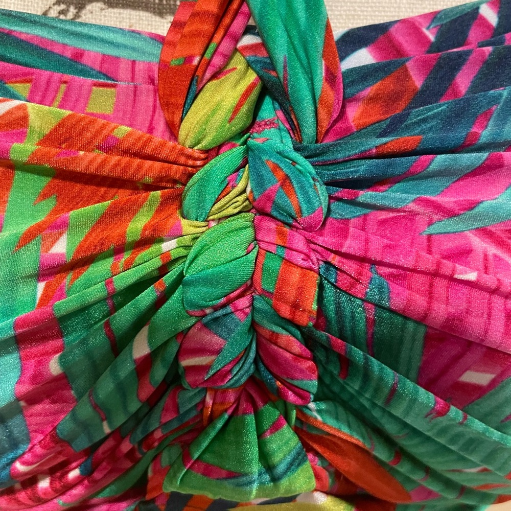2Bamboo Tropical Tankini I’m gorgeous colors Medium - Picture 6 of 9